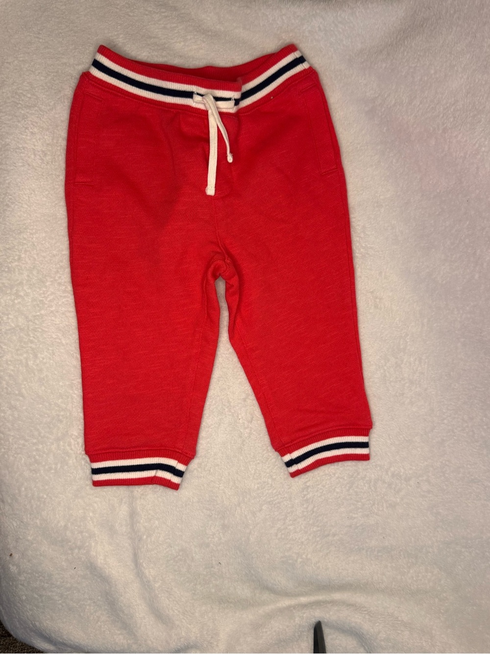 Janie & Jack Red Joggers